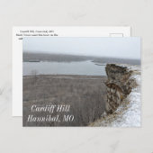 Cardiff Hill Hannibal Missouri Briefkaart (Voorkant / Achterkant)