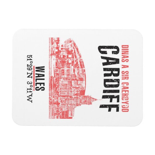 Cardiff Magneet (Horizontaal)