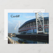 Cardiff Millennium Stadium Briefkaart (Voorkant / Achterkant)