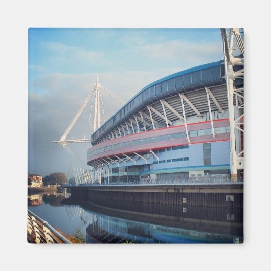 Cardiff Millennium Stadium Magnet (Voorkant)