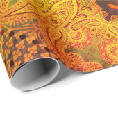 Cardiff Paisley Sunset Cadeaupapier (Rol Hoek)
