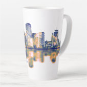 Cardiff Skyline Latte Mok (Rechterhoek)