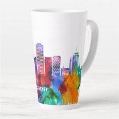 Cardiff Skyline Latte Mok (Rechterhoek)