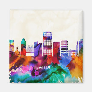 Cardiff Skyline Magneet