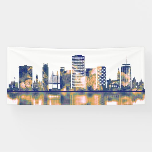 Cardiff Skyline Spandoek (Horizontaal)