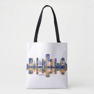 Cardiff Skyline Tote Bag