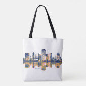 Cardiff Skyline Tote Bag (Achterkant)