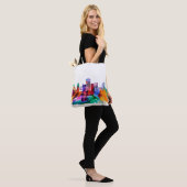 Cardiff Skyline Tote Bag (Op model)