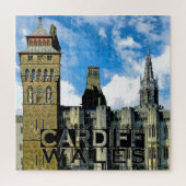 Cardiff Square Puzzle Legpuzzel (Verticaal)