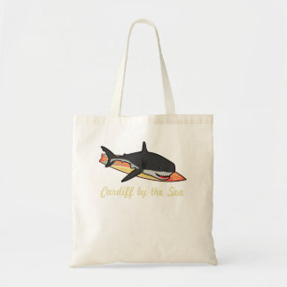 Cardiff van het Zee California Beach Souvenir Grap Tote Bag