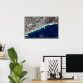 Cardiff van het Zee, Californië-poster Poster (Thuiskantoor)