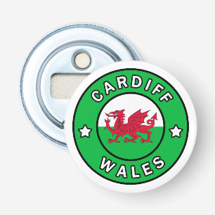 Cardiff Wales Button Flesopener
