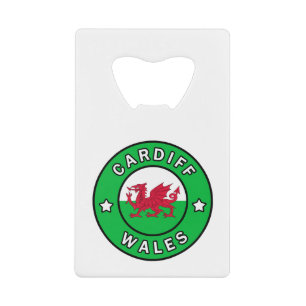 Cardiff Wales Creditkaart Flessenopener