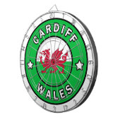 Cardiff Wales Dartbord (Voorkant Rechts)