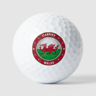 Cardiff Wales Golfballen