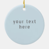 Cardiff Wales Latitude & Longitude, op maat gemaak Keramisch Ornament (Achterkant)