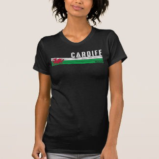 Cardiff Wales Levendige stad en cultureel erfgoed T-shirt
