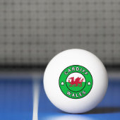 Cardiff Wales Pingpongbal (Net)