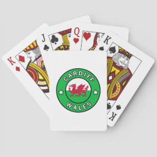 Cardiff Wales Pokerkaarten