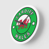 Cardiff Wales Ronde Klok (Hoek)