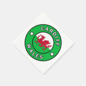 Cardiff Wales Servet (Hoek)