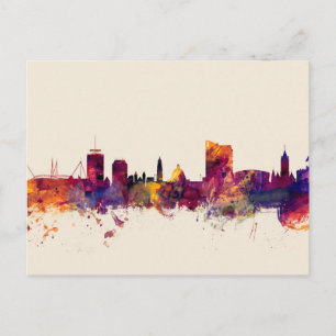 Cardiff Wales Skyline Briefkaart