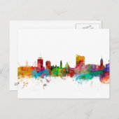 Cardiff Wales Skyline Briefkaart (Voorkant / Achterkant)