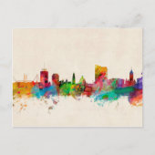 Cardiff Wales Skyline Briefkaart (Voorkant)