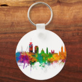 Cardiff Wales Skyline Sleutelhanger (Voorkant)