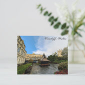 Cardiff Wales St Johns Gardens Welsh Reizen Briefkaart (Staand voorkant)