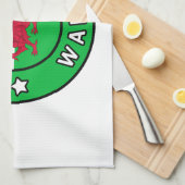 Cardiff Wales Theedoek (Quarter Fold)
