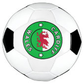 Cardiff Wales Voetbal (Gedraaid)