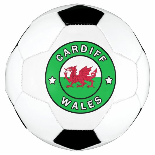 Cardiff Wales Voetbal (Voorkant)