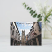 Cardiff Wales Welsh reisfoto Briefkaart (Staand voorkant)