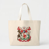 Cardiff-wapenschild Grote Tote Bag (Voorkant)