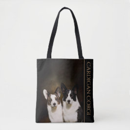 Cardigan Corgi Canvas tas