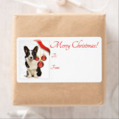 Cardigan Corgi kerstcadeaulabels Etiket (Insitu)