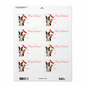 Cardigan Corgi kerstcadeaulabels Etiket (Full Sheet)