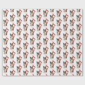 Cardigan Corgi Kerstmis Cadeaupapier (Vlak)