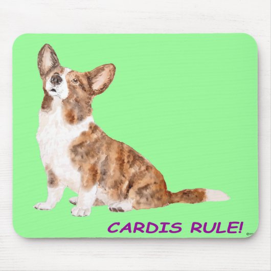 Cardigan corgi muismat (Voorkant)