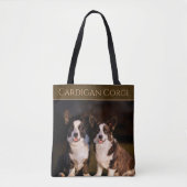 Cardigan Corgi Tote Bag (Voorkant)