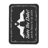 Cardigan Corgis Bruiloft Save the Date Magneet (Verticaal)