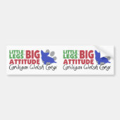Cardigan Little Legs Bumpersticker (Voorkant)