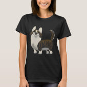 Cardigan Welsh Corgi Brindle   T-shirt (Voorkant)