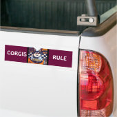 Cardigan Welsh Corgi Chef Bumpersticker (Op Truck)