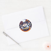 Cardigan Welsh Corgi Chef Ronde Sticker (Envelop)