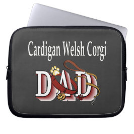 Cardigan Welsh Corgi Dad Laptop Sleeve