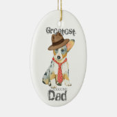 Cardigan Welsh Corgi Dad Ornament (Rechts)