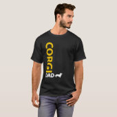 Cardigan Welsh Corgi Dad T-shirt (Voorkant volledig)