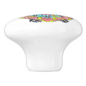 Cardigan Welsh Corgi Deurknop - Keramisch Keramische Knop (Zijkant)